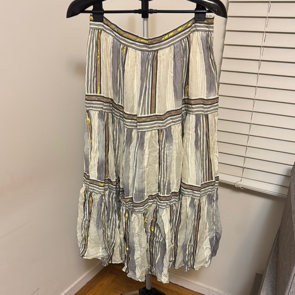 BANANA REPUBLIC ZEPHYR MIDI SKIRT